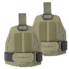 Universal Shoulder Pads Shoulder Armor Tactical Hunting Gear Equipment Vest Accessory, Shoulder Protector ,Shoulder Guard,Molle 500D Nylon (Ranger Green)