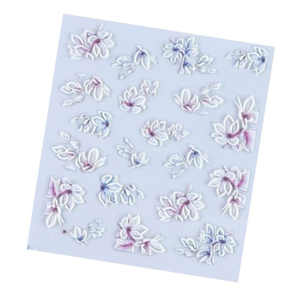 IWOWHERO Elegant 5d Nail Decals DIY Manicure Stickers for Women