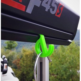 Set Hook Eyelet Piping Eyelet for Piping Rail on Caravan, Motorhome, Camping