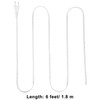 Fiada 3 Pack Lamp Cord with Molded Plug, Lamp Cord