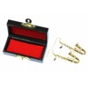 Miniblings Saxophone Saxophone Jazz Saxophonist Service Earrings Earrings + Box