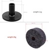 A-xctoe Round Soft Grey Cymbal Stand Felt Washer Replacement for