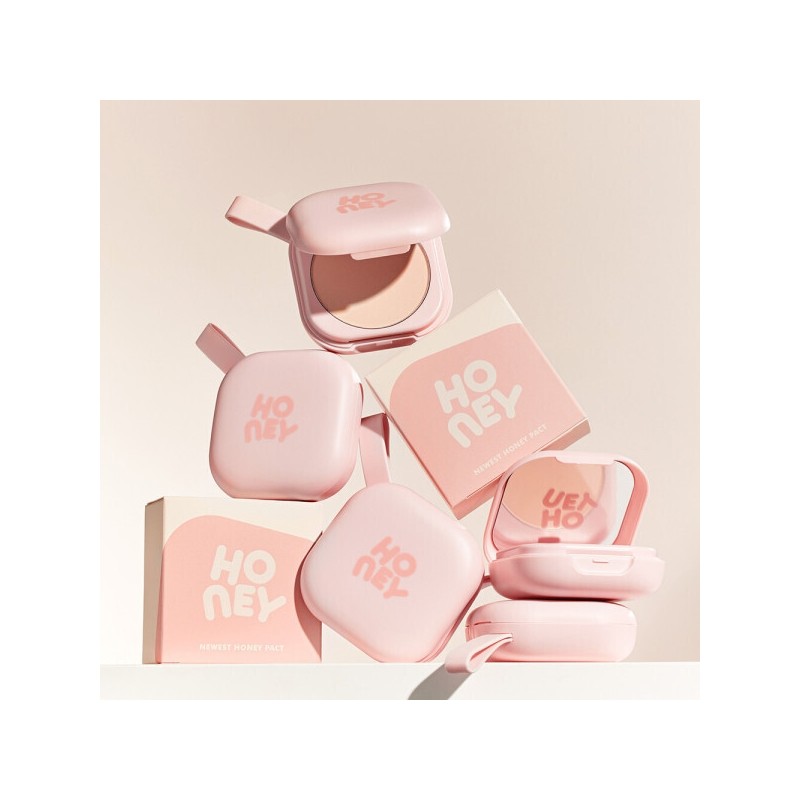 IPKN NU'EST Honey Pact Pink (Full Size) / Fine Dust