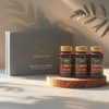 Maca powder gift set for couples, 1 bottle each of