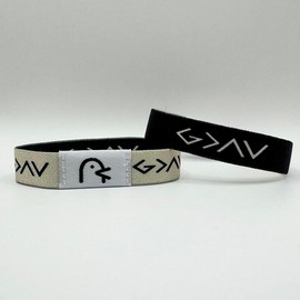 Daily Bible Verse Bracelet Yappy Bible Verse Christian Bracelet - Color: God Is Greater, Size: Regular