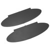 2Pcs Sun Visor Mirror Cover 99670142102 Sunvisor Lid Cover Replacement