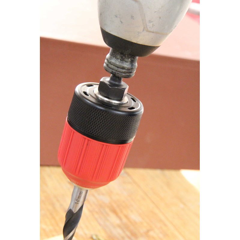 SK11 SDCK-11N Grab Prevention Keyless Drill Chuck, 0.5 inches (13