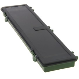 Rig Wallet for up to 20 Carp Rigs - Plastic Hair Rig Mounting Box Carp Fishing Storage Box