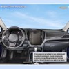 Aunginsy Center Console Dashboard Panel Trim Sticker Compatible with Subaru