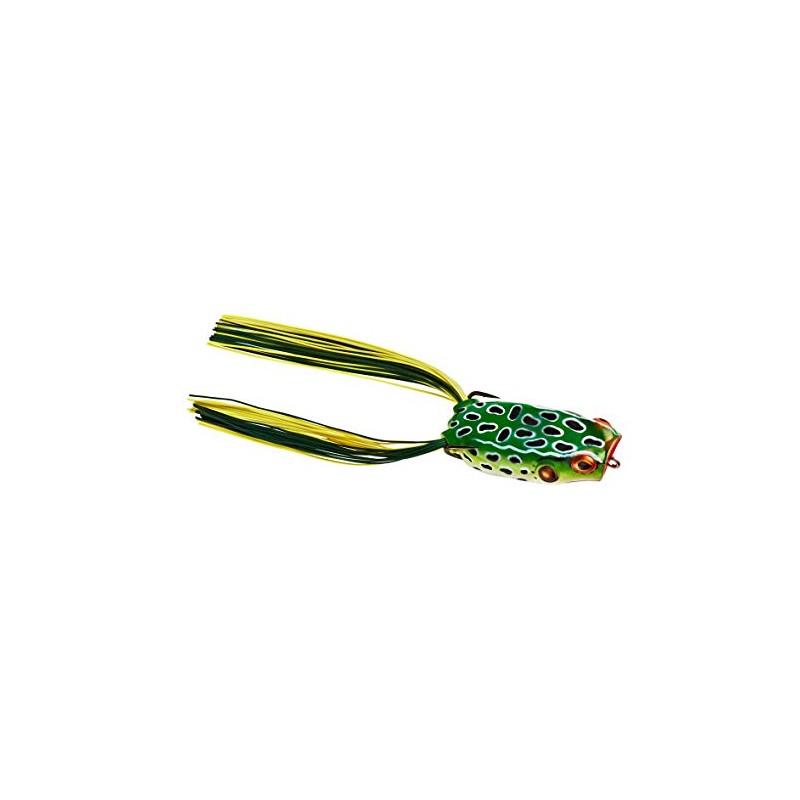 BOOYAH Poppin' Pad Crasher Topwater Bass Fishing Hollow Body Frog