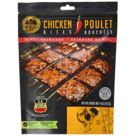 Golden Nest Chicken Jerky Bites - Honey Sriracha, 113 Grams