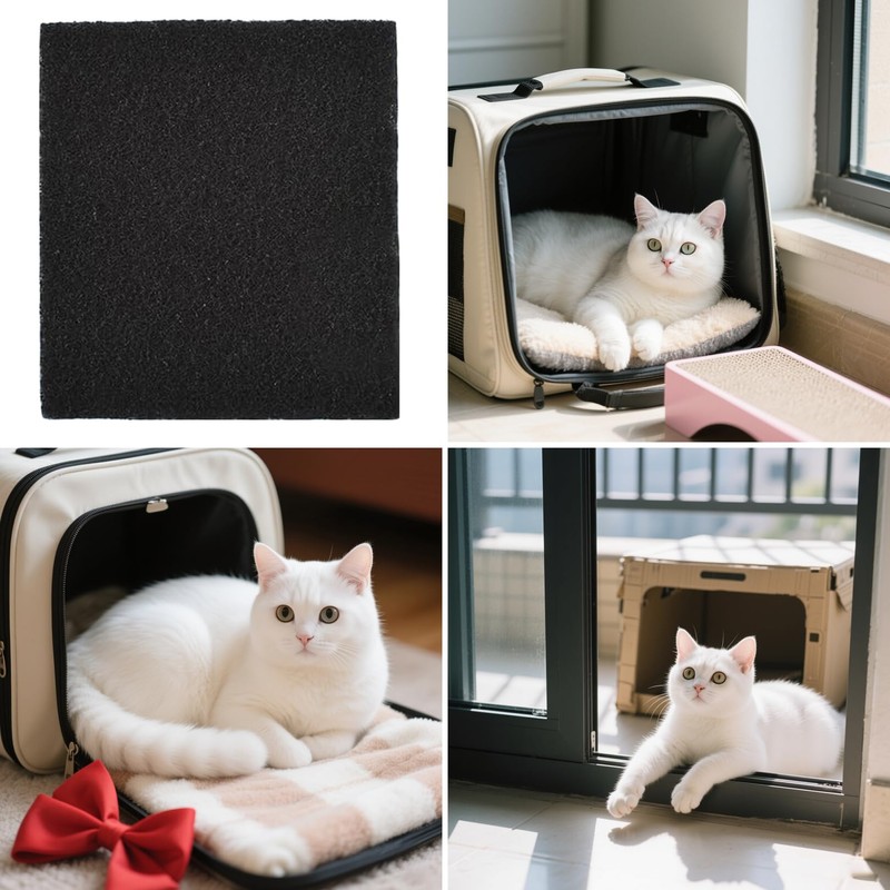 Pack of 9 Carbon Filter, Cat Litter Tray, Carbon Filter,