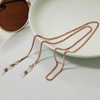 MaoNativey 4 Pieces Glasses Chain Eyeglass Chain Sunglasses Chain Women