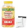 Spring Valley Omega-3 Fish Oil Soft Gels, 1000 mg, 180