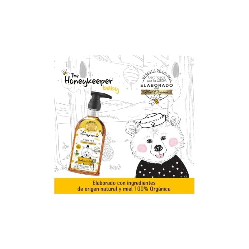 The Honeykeeper SHAMPOO 3EN1 HK LITTLE CHAMOMILE MXCAM 414ML