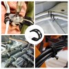 12Pcs 1-3/4 Inch Cable Clamps, 304 Stainless Steel Rubber Cushion