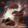 Dropfleet Commander TTCombat Bioficers Light Ships TTDFX-BIO-002