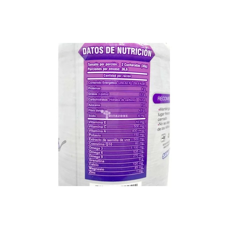 Grenetina Extra Omega 3 6 9 Uva 1.1 Kg Sanabi