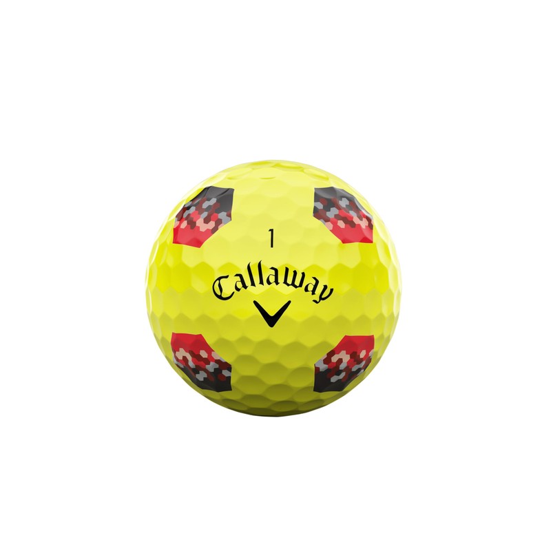 Callaway Golf Chrome Tour Golf Balls (True Track, Yellow)
