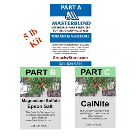 Masterblend Tomato Vegetable, Herb, Professional Fertilizer Kit 5lbs SHIPS FREE