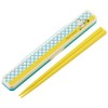 Skater ABC3AG-A Moomin Colorful Chopsticks and Case Set, 7.1 inches