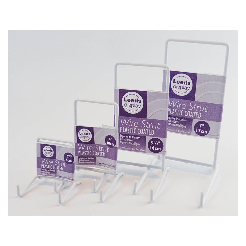 Leeds Display : ST03WL : Wire Strut Stand : White