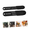 iplusmile 2PCS Adjustable Measuring Spoon Set Versatile Powder and Liquid