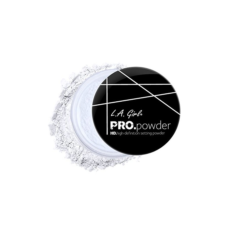 L.A. Girl Pro Powder High Definition Setting Powder, Clear, 0.79