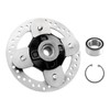 Front/Rear Wheel Hub Bearing Studs Brake Disc Rotor Compatible with