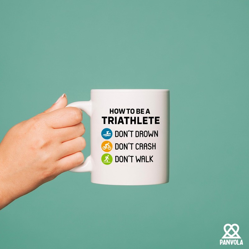 How To Be A Triathlete Athlete Gifts Swimmer Biker Runner