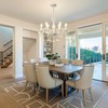 AOLALA 6 Lights K9 Crystal Chandelier Hanging Pendant Light Fixture,