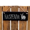 Dekolando Rabbit Sign Made of Slate – Hasienda – Rabbit