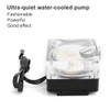 Water Cooling Pump Acrylic Aluminum Computer Accessory Heat Sink Mute