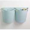 Isetou Iseto Wall Mounted Trash Can Blue I-525 W 11.2