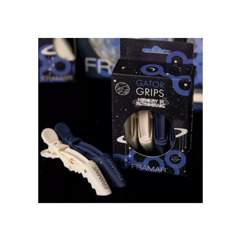 FRAMAR Mercury in Retrograde Gator Grip Clip Set - 4