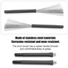 Wire drum brushes, jazz drum brushes, stainless steel for professional