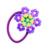 Perler Flower Hair Accessory Snap Activity Kit