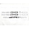 GM AUTO 3PCS Chrome Doors 2500HD Rear Sierra Emblems Fit