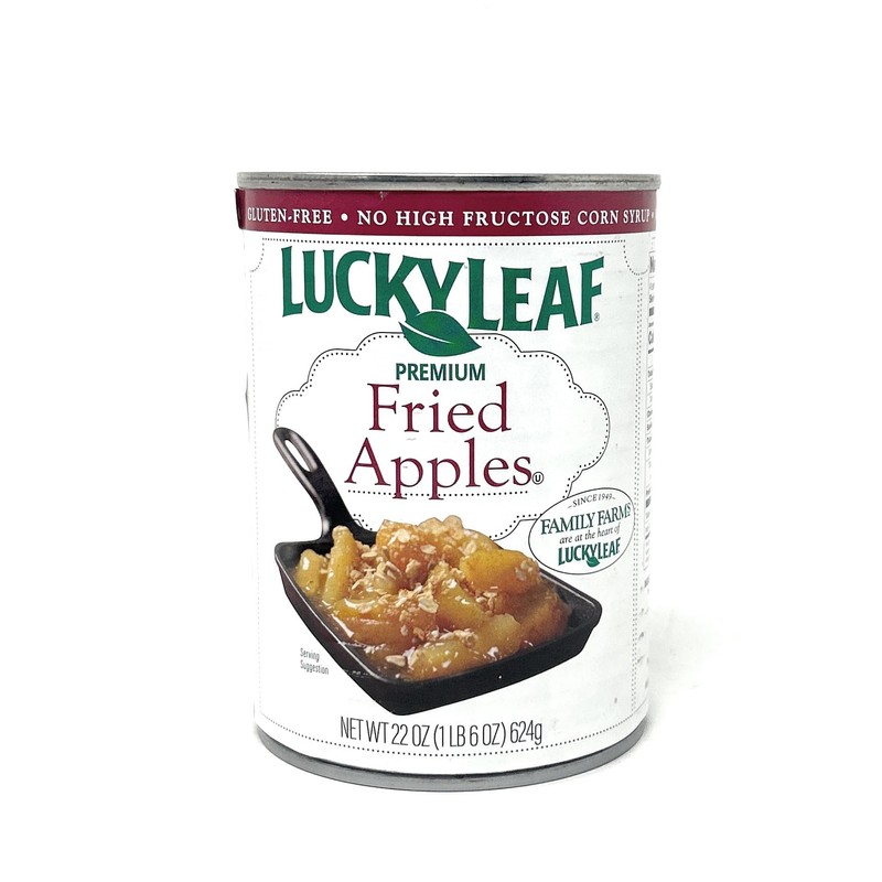 Lucky Leaf Premium Fried Apples 22oz - 1 can