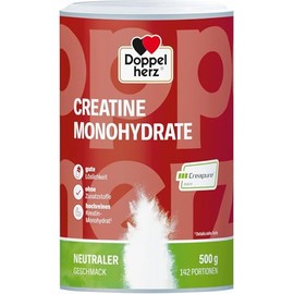 Doppelherz Creatine Monohydrate - High Purity Creatine with Creapure Quality 500 g