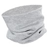 Alkato Unisex Beanie Hat and Scarf Set Plain, grey mixed,