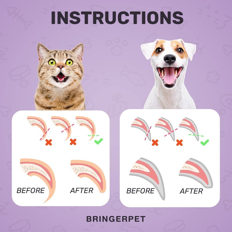 BRINGERPET Dog Nail Grinder (Black)