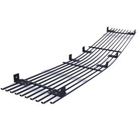 APS Compatible with Chevy Caprice 1986-1990 Main Upper Stainless Steel Chrome Polished 8x6 Horizontal Billet Front Grill Grille Insert C86004S