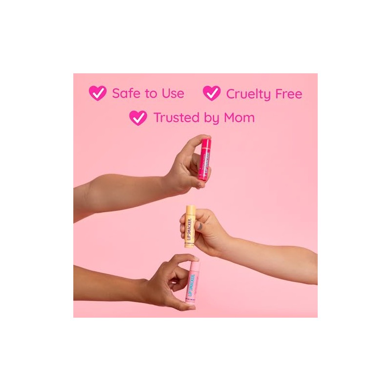 Lip Smacker Squishmallows Moisturizing Lip Balm, Fun Soft Squishy Collectible