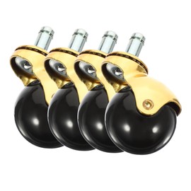 LIFKOME 4pcs Ball Caster Furniture Casters Set Wheels Office Chair Caster Wheels Heavy Duty Replacement Casters for Furniture Table Cabinet