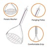 Stainless Steel Potato Vegetable Pav Bhaji Masher, Potato Masher, Stainless