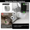 4Inch Dryer Vent Hose 10FT, Rubber Interface Dryer Vent Connector