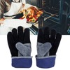 Welding Gloves Stitching Heat/Fire Resistant Mitts for BBQ Oven Grill