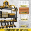 jsyonii Power Tool Organizer Wall Mount, Heavy Duty 8 Drill