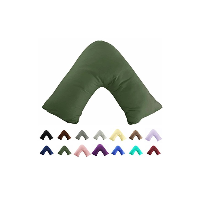 TAOSON 100% Cotton 300 Thread Count Soild Envelope Style V